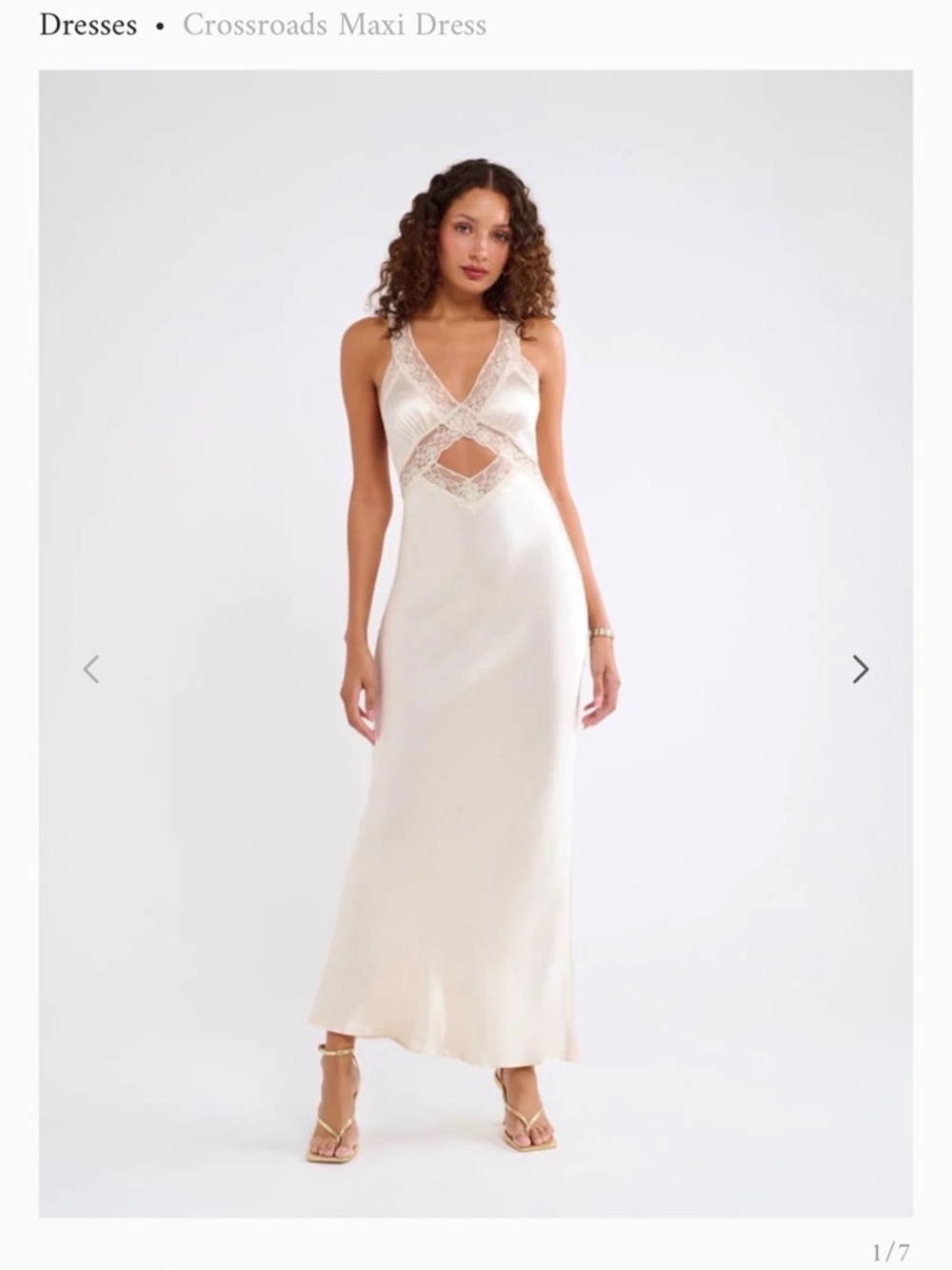 Rumored Crossroads Dress BLACK